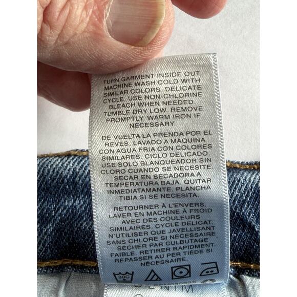 Kensie Jeans The Juliet High Rise Slim Ankle Fray Hem Women's Denim 8/29 - Picture 16 of 16